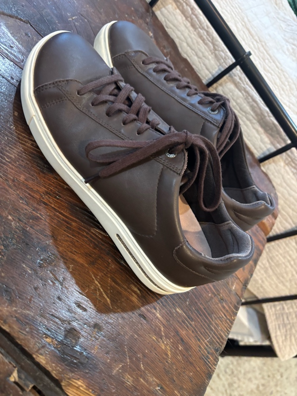 Birkenstock brown leather sneaker - Picture 2 of 3